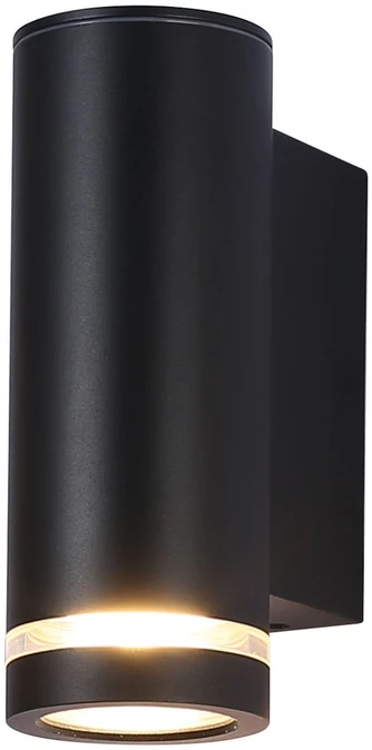 Fondo sieninis fasado šviestuvas 10W LED, 3K, Juodas