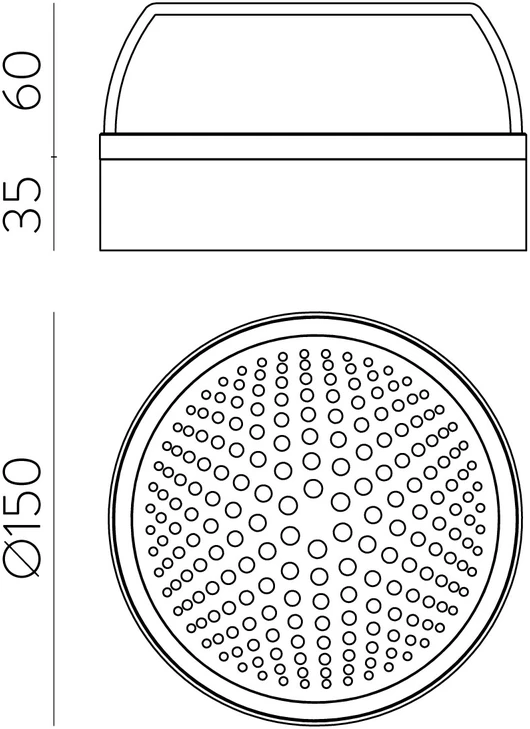 10W LED sieninis fasado šviestuvas PIXEL, juodos/dūmų sp., 2700K, IP65, A4040090N