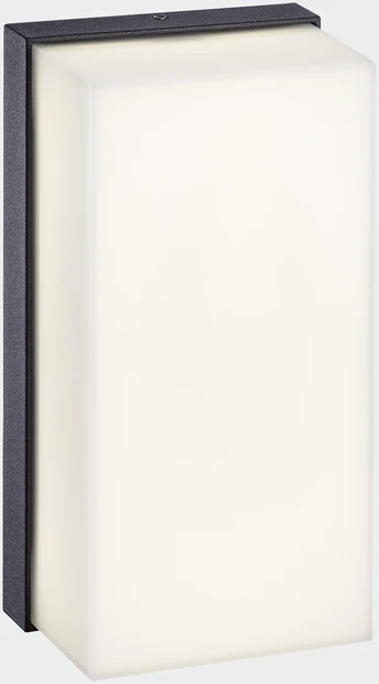 10W LED sieninis fasado šviestuvas NOEL, antracito sp., 2700/3000K, IP65, A2090070GR