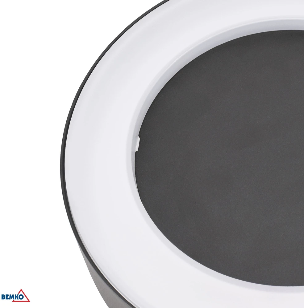 Sieninis šviestuvas Bemko 10W LED sieninis fasado šviestuvas VALIT, grafito sp., 3000K, IP65, 120°