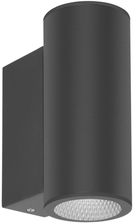 Pakabinamas šviestuvas 10W LED sieninis fasado šviestuvas LENTA 4K, juodas, 4000K