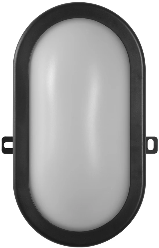 11W LED lauko plafonas BULKHEAD, juodas, 4000K, IP54