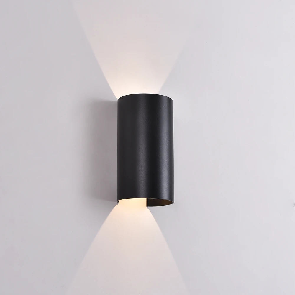 11W LED sieninis fasado šviestuvas KOWA, juodas, 2700/3000K, IP65, A2033170N
