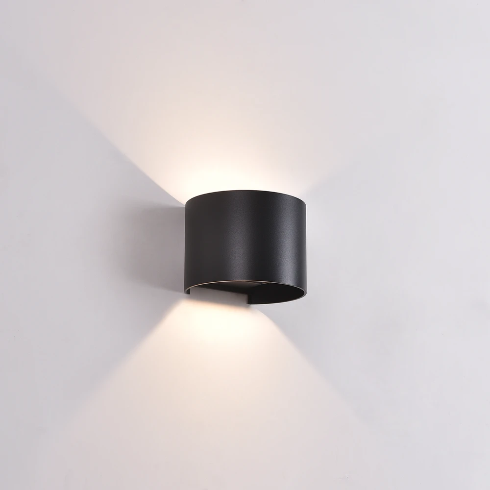 11W LED sieninis fasado šviestuvas KOWA, juodas, 2700/3000K, IP65, A2033070N