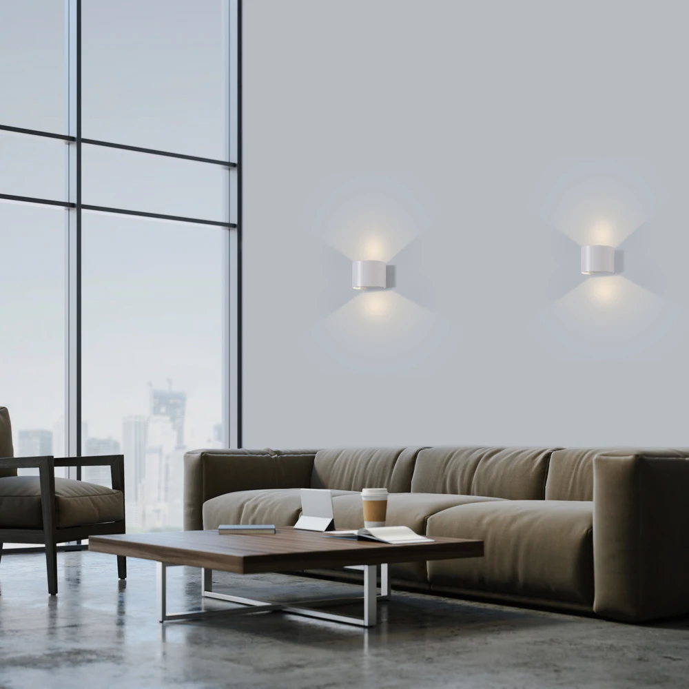 11W LED sieninis fasado šviestuvas KOWA, baltas, 2700/3000K, IP65, A2033070B