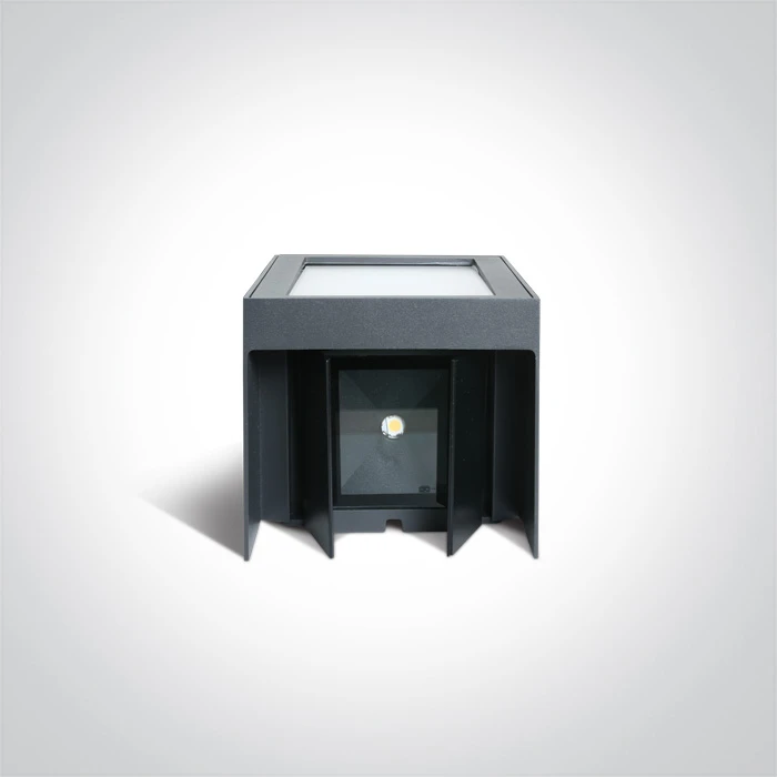 11W LED sieninis lauko šviestuvas, antracito sp., 3000K, 67440A/AN/W