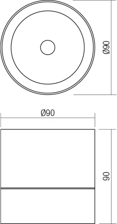 12W LED paviršinis lauko šviestuvas SHAFT, rūdžių sp., 3000K, IP65, 90628