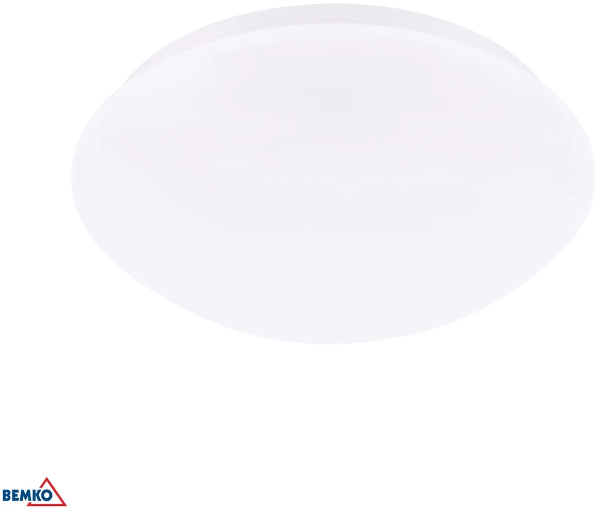 Lubinis šviestuvas Bemko 12W LED plafonas TOKAR, baltas, 4000K, IP44, 120°