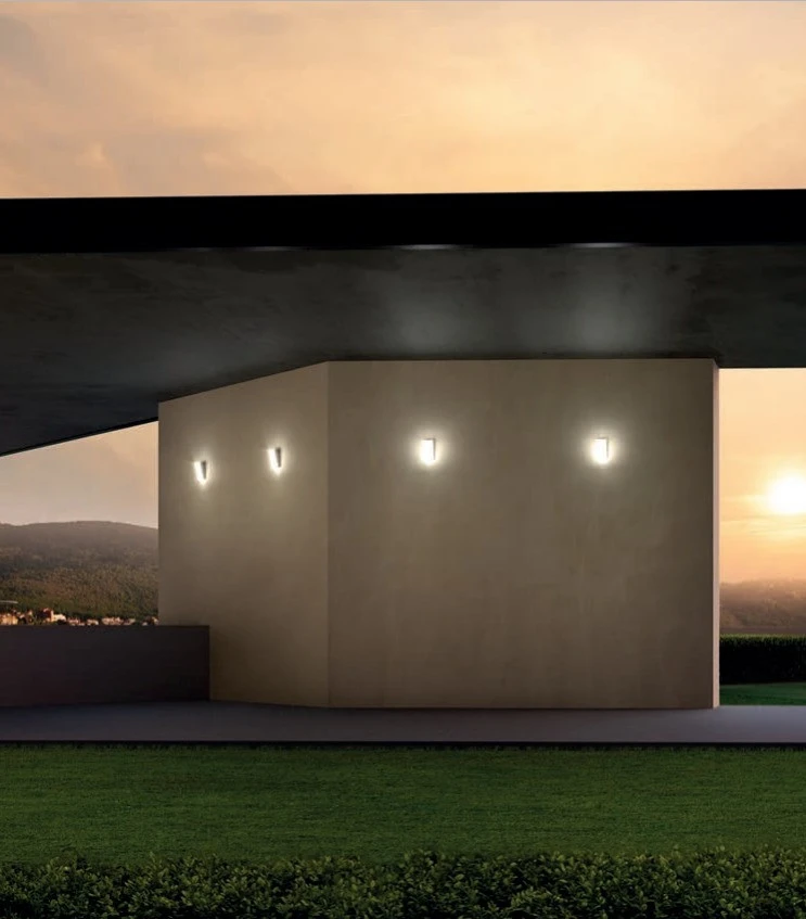12W LED sieninis lauko šviestuvas TOKYO, rudas, 3000K, IP54, 90021