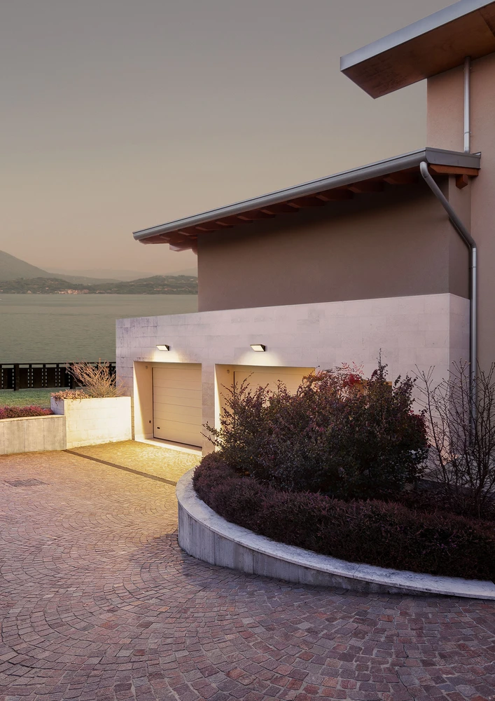 Sieninis šviestuvas 12W LED sieninis lauko šviestuvas MAKO, tamsiai pilkas, 3000K, IP65, 90159