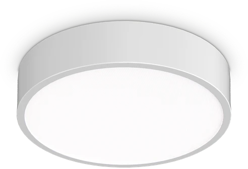 Lubinis šviestuvas Ideal Lux 13W LED plafonas RAY, baltas, 3000/4000K, IP44, 327570