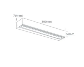 13W sieninis lauko šviestuvas, antracito sp., 3000K, IP65, 67526A3/AN/W