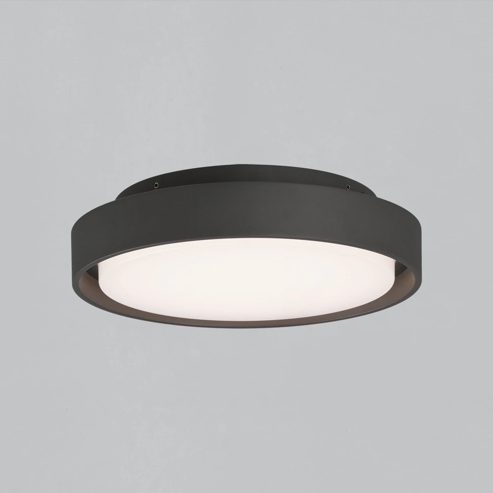 Lubinis šviestuvas 14W LED lubinis fasado šviestuvas KUMA, antracito sp., 2700/3000K, IP65, P2082171GR