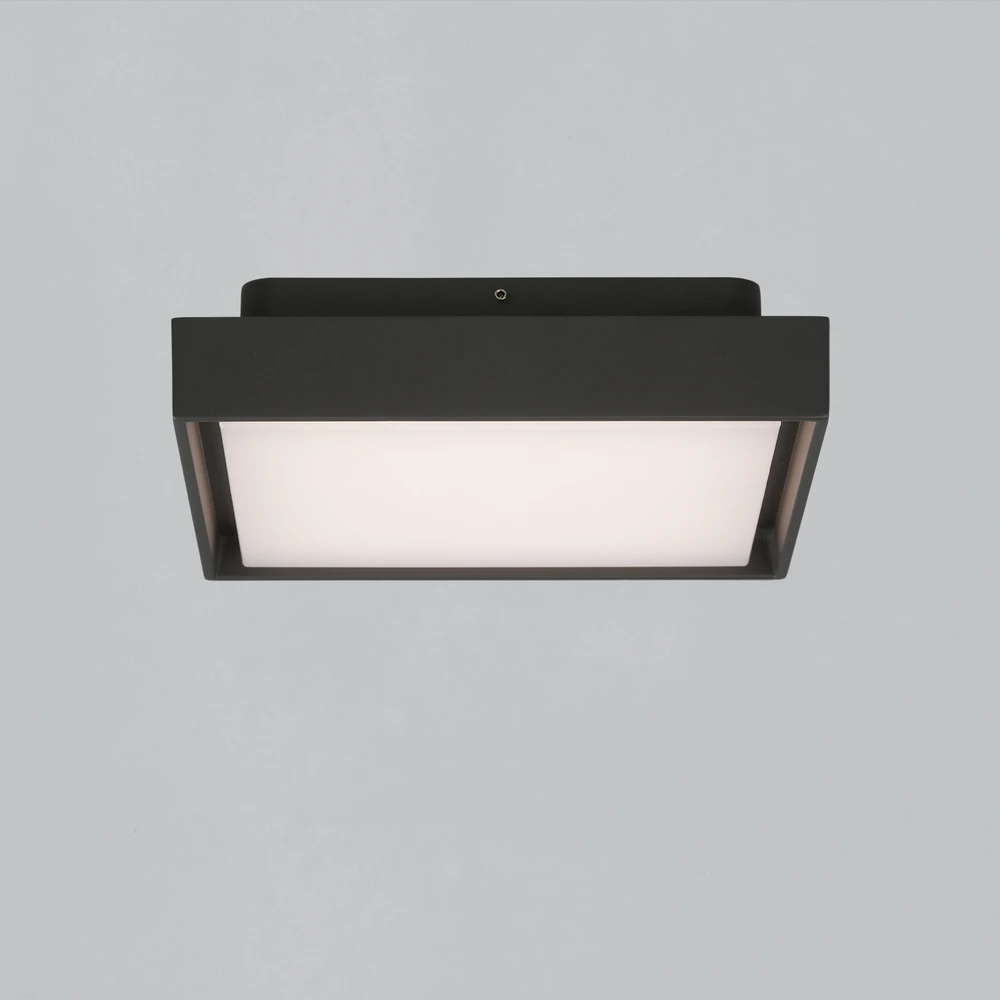 Lubinis šviestuvas 14W LED lubinis fasado šviestuvas NEXUS, antracito sp., 2700/3000K, IP65, P2083171GR
