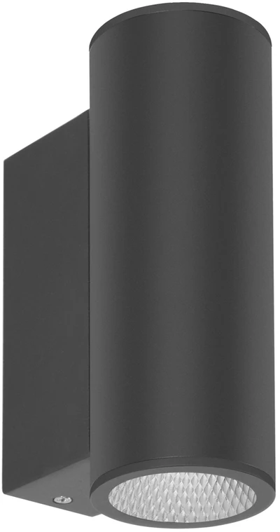 Pakabinamas šviestuvas 14W LED sieninis fasado šviestuvas LENTA 4K, juodas, 4000K