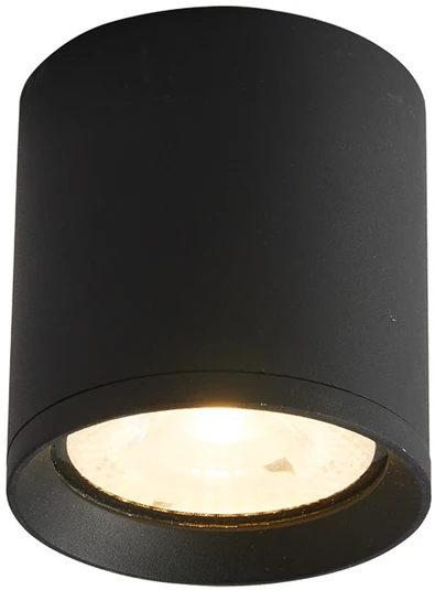 Pakabinamas šviestuvas 15W LED paviršinis fasado šviestuvas CERVIA 4K, juodas, 4000K
