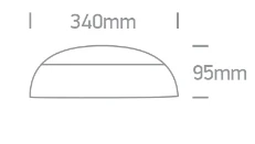 15W LED plafonas, baltas, 3000/4000/6500K, su 3h avariniu moduliu, 67218E/W/V