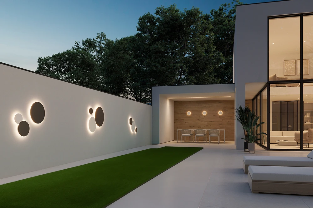 15W LED sieninis fasado šviestuvas COMBO, baltas, 2700/3000K, IP65, dimeriuojamas, A3966270BDT