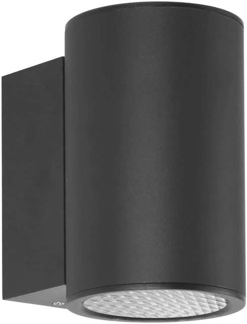 Pakabinamas šviestuvas 15W LED sieninis fasado šviestuvas LENTA 4K, juodas, 4000K