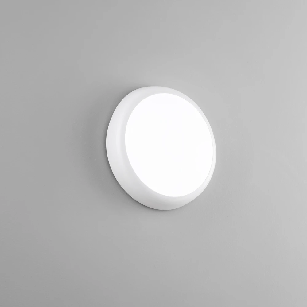 16W LED lubinis fasado šviestuvas HUBLOT, baltas, CCT, IP65