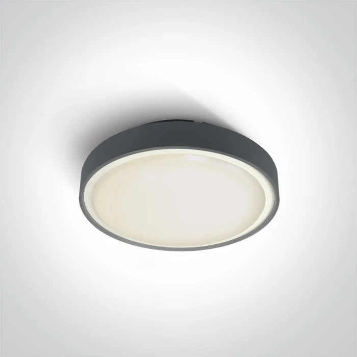 16W LED plafonas, antracito sp., 3000K, 67280N/AN/W