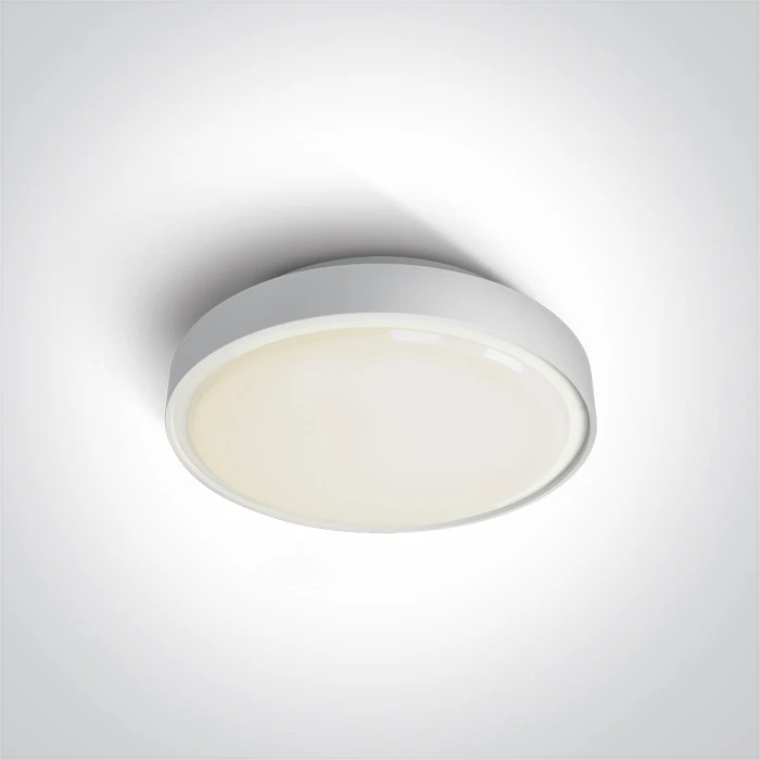 16W LED plafonas, baltas, 3000K, 67280N/W/W
