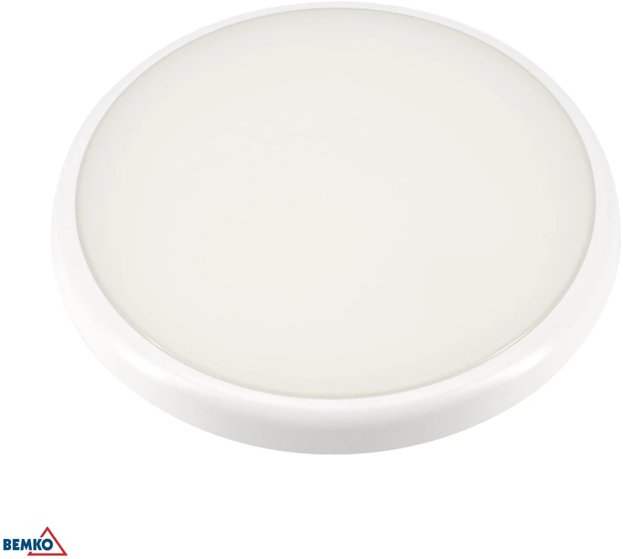Lubinis šviestuvas Bemko 16W LED plafonas DIANA, baltas, 4000K, IP66