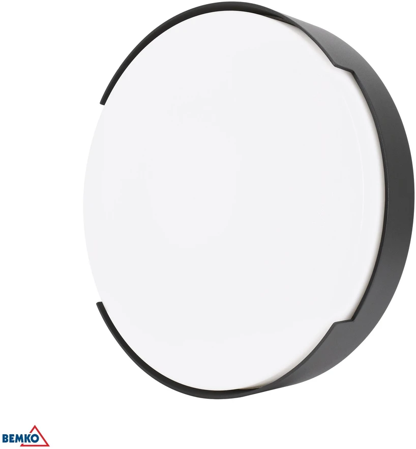 Sieninis šviestuvas Bemko 16W LED sieninis fasado šviestuvas VALANT, grafito sp., 3000K, IP65