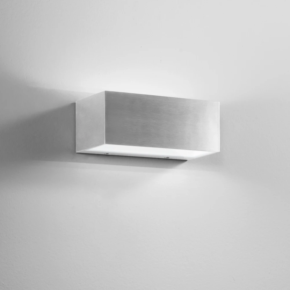 Sieninis šviestuvas 18W LED sieninis fasado šviestuvas TWIN, nikelio sp., CCT, IP54