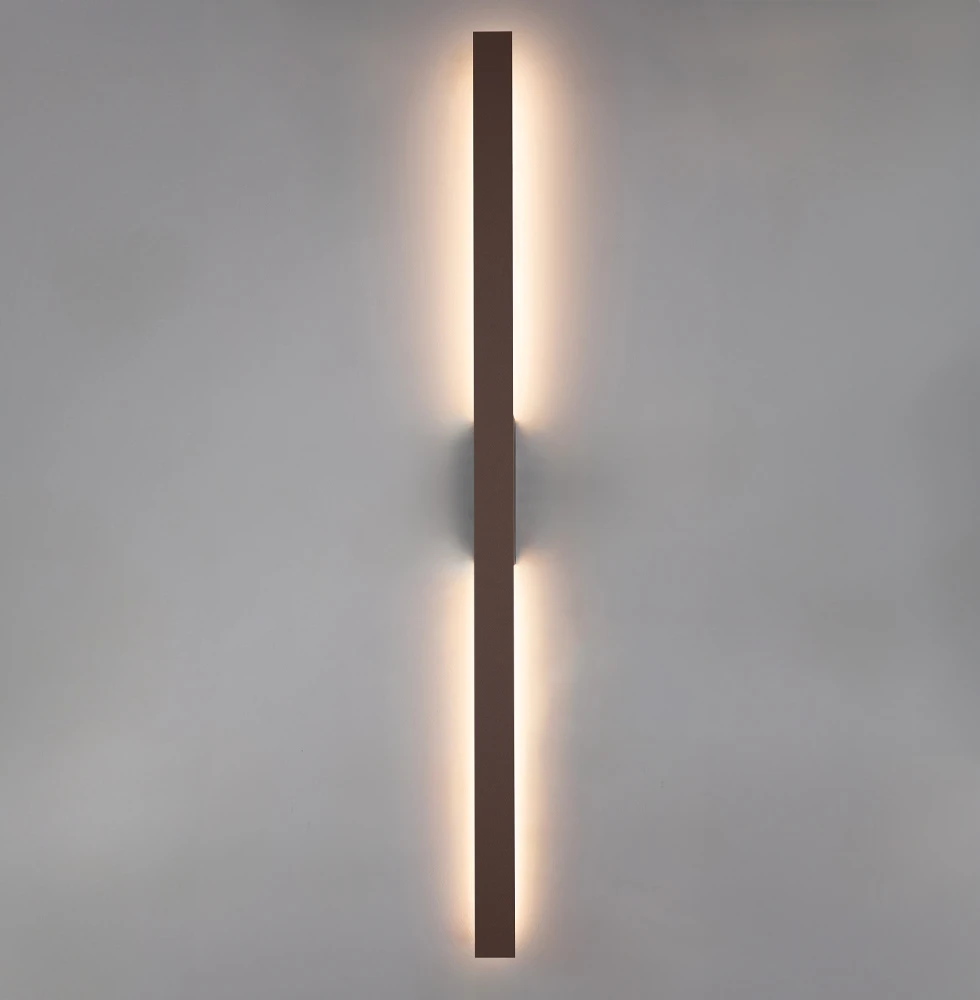 18W LED sieninis fasado šviestuvas TOSCANA, rudas, 3000K, IP65, 4336001