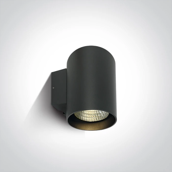 20W LED cilindro formos šviestuvas, antracito sp., 3000K, 67138EL/AN/W