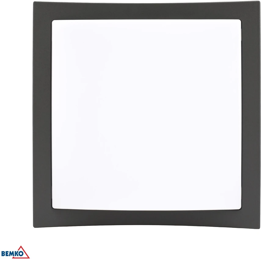 Sieninis šviestuvas Bemko 20W LED sieninis fasado šviestuvas VALANT, grafito sp., 4000K, IP65