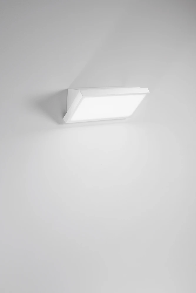 Sieninis šviestuvas 20W LED sieninis fasado šviestuvas RIM, baltas, CCT, IP54