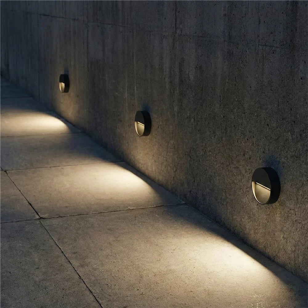 2,2W LED sieninis fasado šviestuvas SPICA, antracito sp., 2200/2700/3200/4000K, IP65, A2061071GR