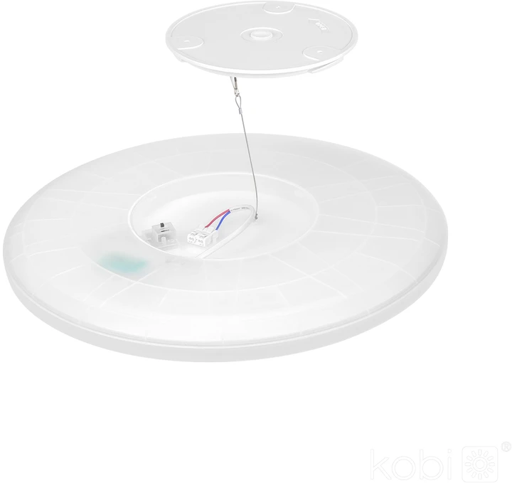 24W LED lubinis šviestuvas NIVERA CIRCLE, baltas, 3000/4000/6000K, IP54