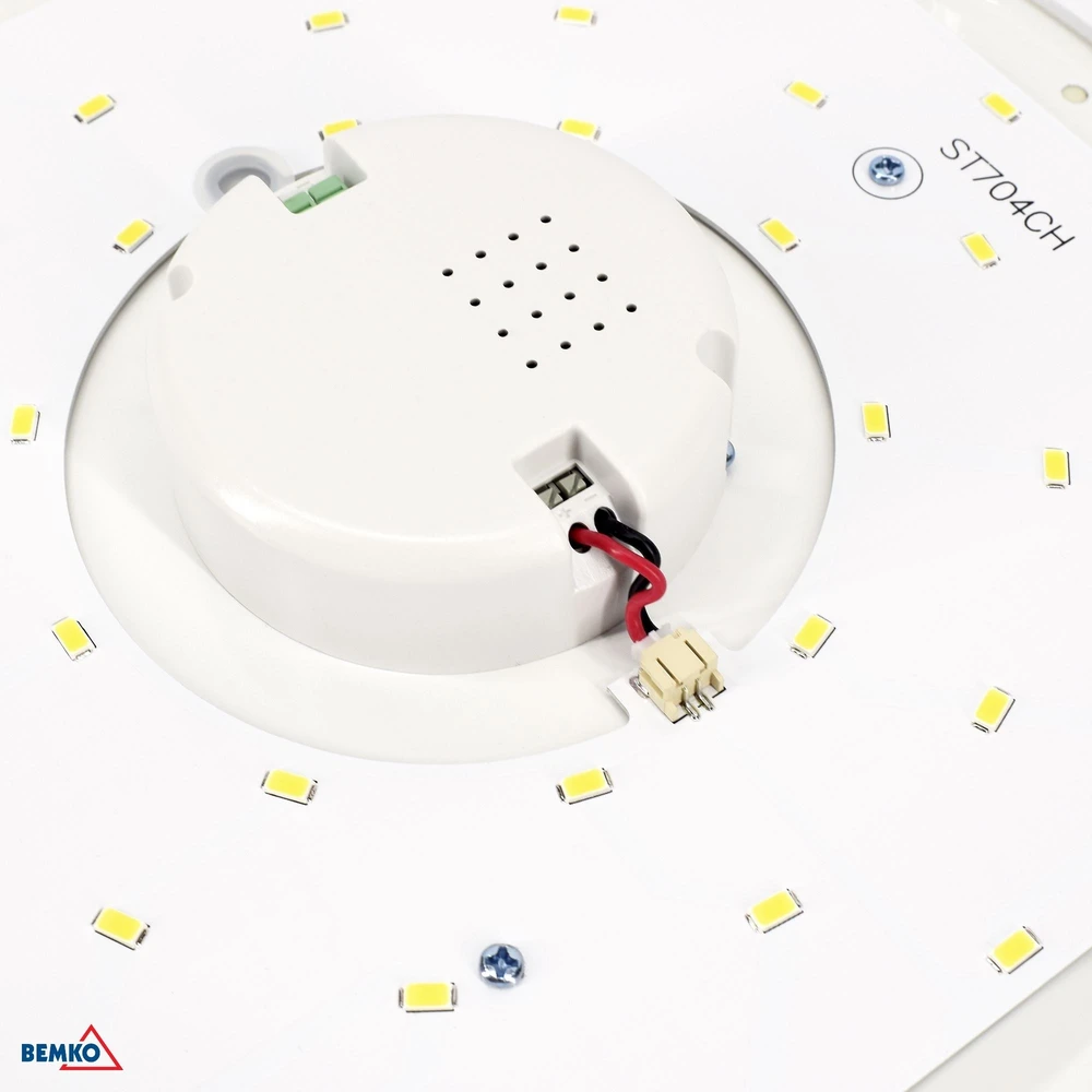 Pakabinamas šviestuvas Bemko 24W LED plafonas PAULA, baltas, 4000K, IP44