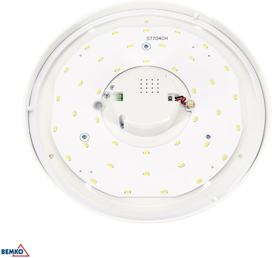 Pakabinamas šviestuvas Bemko 24W LED plafonas PAULA, baltas, 4000K, IP44