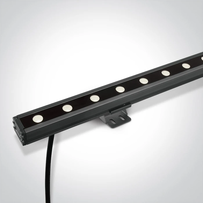 24x1W LED linijinis sienų šviestuvas, pilkas, 4000K, 7055B/C