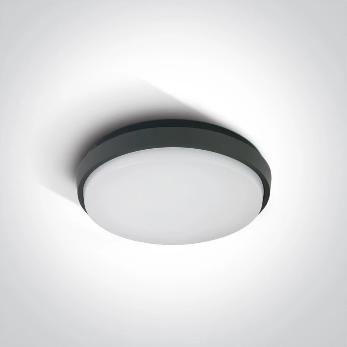 25W LED plafonas, antracito sp., 3000K, 67362/AN/W