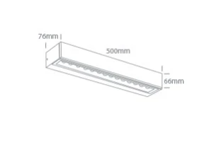 2x13W sieninis lauko šviestuvas, antracito sp., 3000K, IP65, 67526B3/AN/W