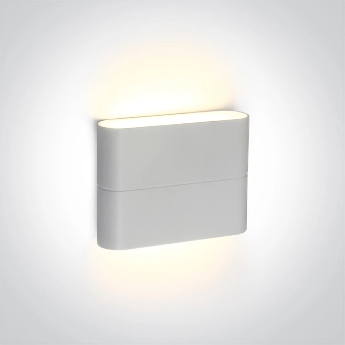 2x3W LED paviršinis lauko šviestuvas, baltas, 3000K, 67376/W/W