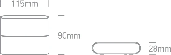 2x3W LED paviršinis lauko šviestuvas, antracito sp., 3000K, 67376/AN/W