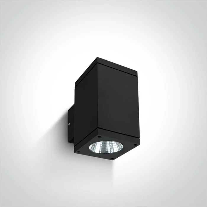 2x6W LED cilindro formos šviestuvas, juodas, 3000K, 67138A/B/W