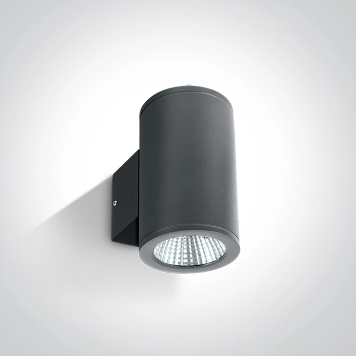 2x6W LED cilindro formos šviestuvas, antracito sp., 3000K, 67138/AN/W