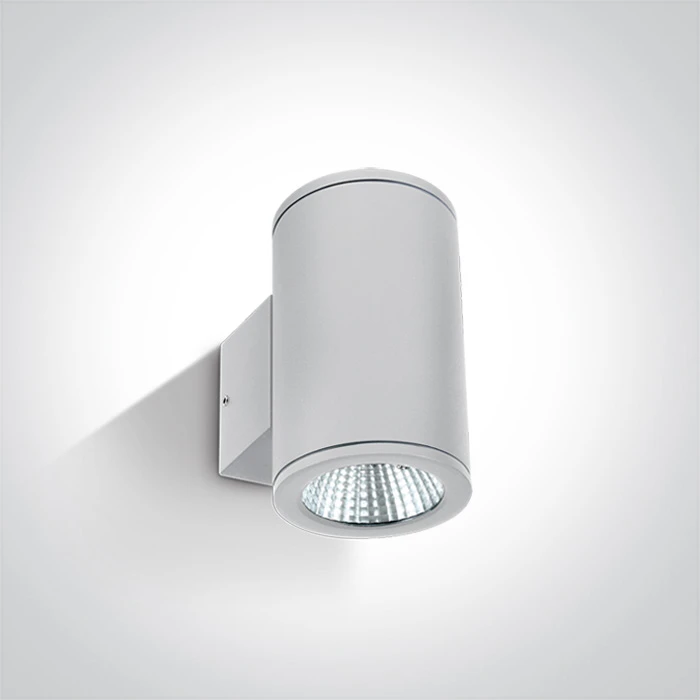 2x6W LED cilindro formos šviestuvas, baltas, 3000K, 67138/W/W