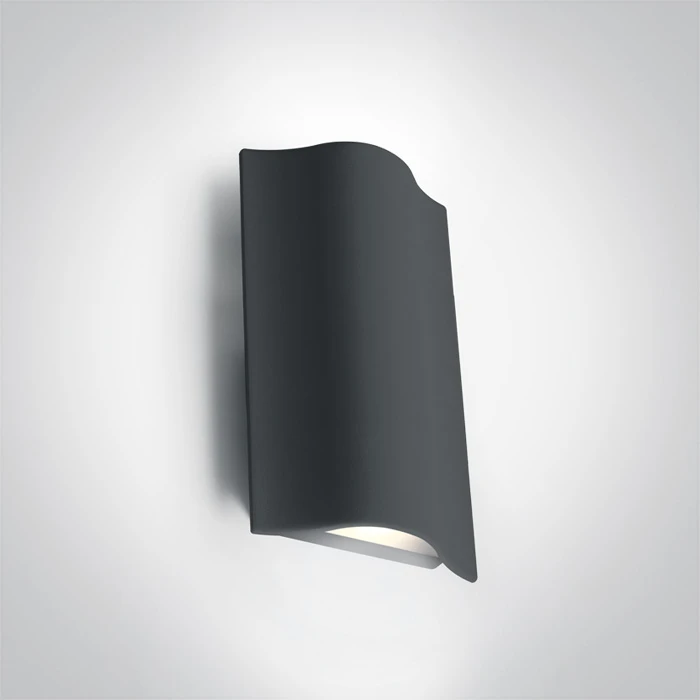 2x6W LED paviršinis lauko šviestuvas, antracito sp., 3000K, 67422A/AN/W