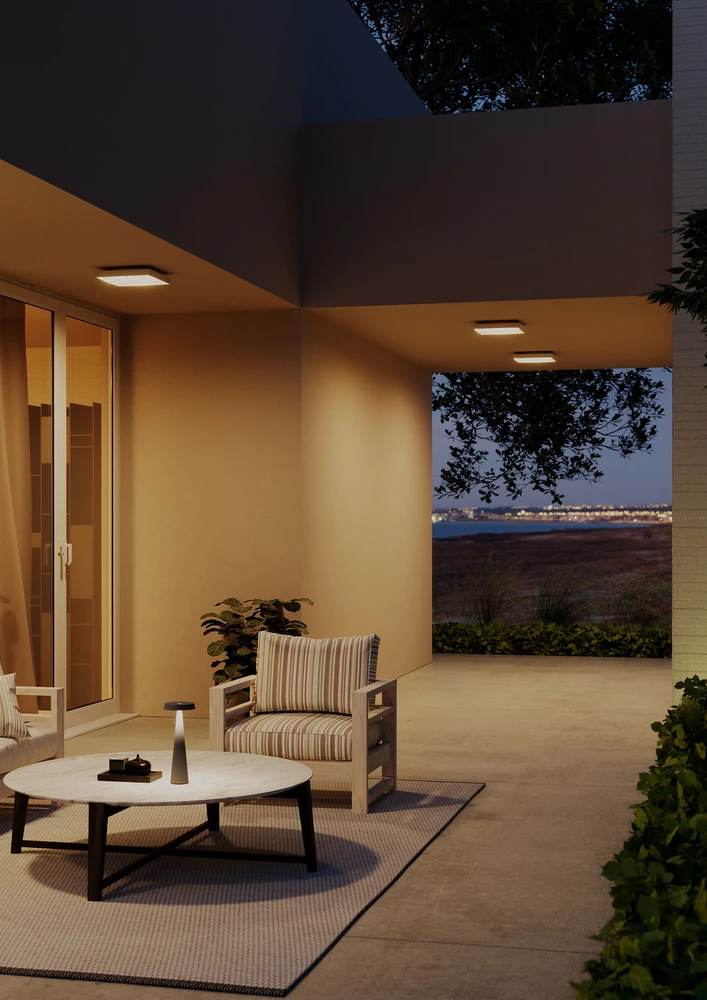 30W LED paviršinis lauko šviestuvas BEZEL, tamsiai rudas, 3000K, IP54, 9191