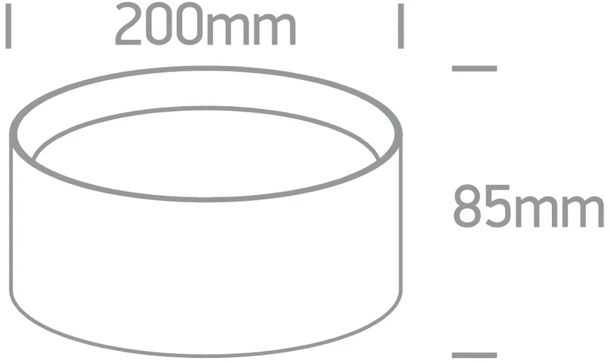 30W LED paviršinis šviestuvas, baltas, 3000/4000/5000K, IP44, 12130D/W/V