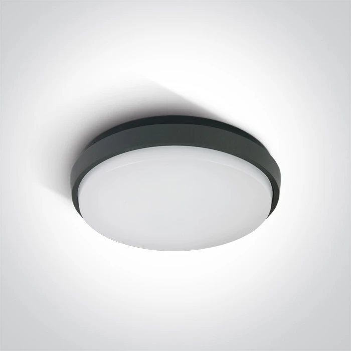 30W LED plafonas, antracito sp., 3000K, 67363/AN/W