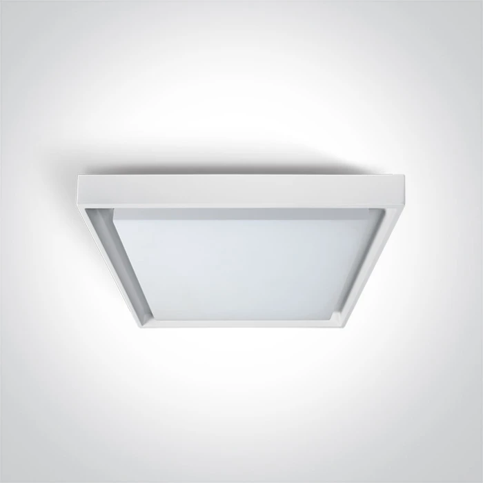 30W LED plafonas, baltas, 3000K, 67384A/W/W